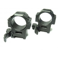 Кольца Leapers weaver быстросъемные 30мм средние
