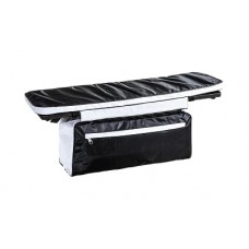 Комплект мягких накладок Мастер лодок  800х200 мм черно-белые