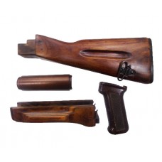 Комплект накладок АК + приклад дерево оригинал восстановленый