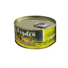 Консервированная зерновая смесь Lion Baits feeder карась 140мл