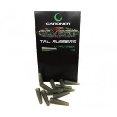 Конус Gardner Covert tail rubbers c-thru green для клипсы