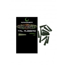Конус Gardner Covert tail rubbers green для клипсы