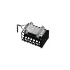 Кормушка Kostal  прямоугольная с шипами 50гр черная