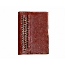 Корочка Хольстер для автодокументов с плетением