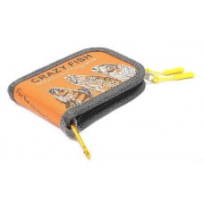 Кошелек для блесен Crazy Fish 13х10х3см orange