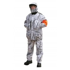 Костюм ХСН Егерь зимний белый лес тефлон