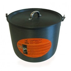 Котелок Expedition анодированный алюминий с крышкой 13 л