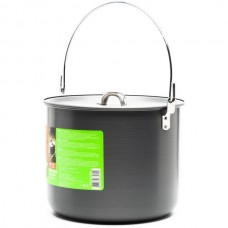Котелок Expedition анодированный алюминий с крышкой 9 л