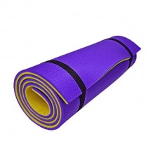 Коврик Isolon Camping 12 туристический двухслойный фиолетовый/желтый