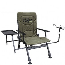 Кресло Norfin Windsor до 200 кг стол и держатель удилищ