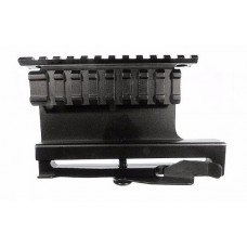 Кронштейн weaver Сайга, Вепрь с доп. планкой weaver