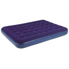 Кровать Relax Flocked air bed double 191х137х22 синий