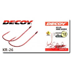 Крючки Decoy Mini-worm KR-26 №12 15шт