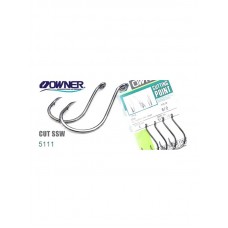 Крючки Owner одинарные 5111 BC №8/0