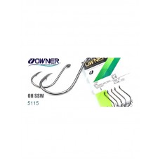 Крючки Owner одинарные 5115 BC №1/0