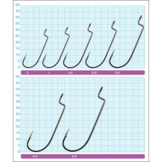 Крючки Owner офсетные 5101 №1