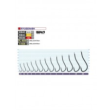 Крючки Owner с поводком RL-9330 №08 EEL