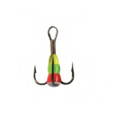 Крючки Siweida тройник №12 с каплей цв 03 1/10