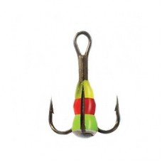 Крючки Siweida тройник №14 с каплей цв 05 1/10