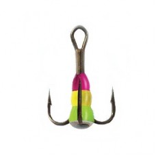 Крючки Siweida тройник №8 с каплей цв 01 1/10