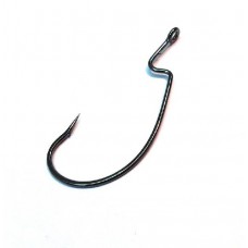 Крючок Magbite MBH02 Upper cut offset black 3/0 7шт