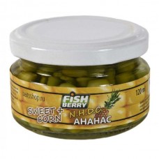 Кукуруза Fish Berry ананас 120мл