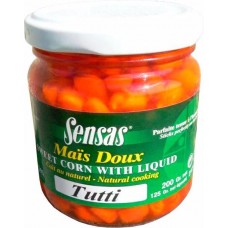 Кукуруза Sensas Soft sweetcorn tutti frutti 0,212л стекло