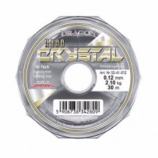 Леска Dragon Nano Crystal прозрачная 30м 0.12мм 2.10кг