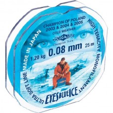 Леска Mikado Eyes Ice 25м 0,08мм