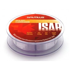 Леска Nautilus Isar fluorocarbon clear 50м 0.16мм 2.3кг