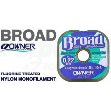 Леска Owner Broad green 100м 0,18мм