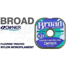 Леска Owner Broad green 100м 0,24мм