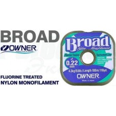 Леска Owner Broad green 150м 0,37мм