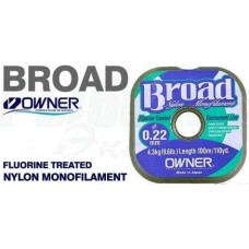 Леска Owner Broad green 25м 0,18мм