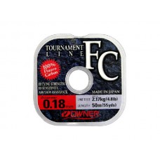 Леска Owner Fluorocarbon 50м 0,245мм