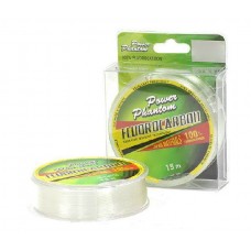 Леска Power Phantom fluorocarbon 15м 14,0 0,6мм 23,7кг прозрачная
