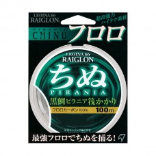 Леска Raiglon Chinu pirania fluorocarbon 100м 0,6/0,128мм
