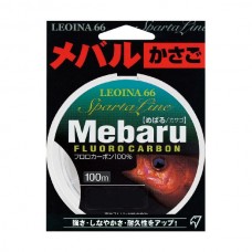 Леска Raiglon Leoina66 mebaru kasago fluorocarbon 100м 1,5/0,205мм