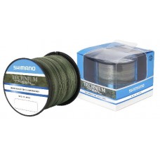 Леска Shimano Technium Trib 1100м 0,305мм PB 8,5кг кмф зеленая