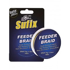 Леска Sufix Feeder braid olive green 100м 0,18мм