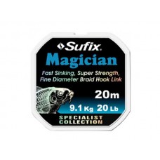 Леска Sufix Magician green fleck 20м 0,24мм 9,1кг