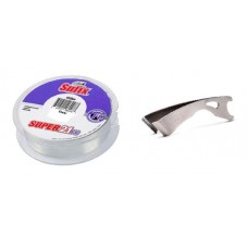 Леска Sufix super 21 fluorocarbon 150м 0,35мм 8,1кг RCDMC