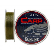 Леска Sunline Siglon carp 300м 0,38мм 9.5кг