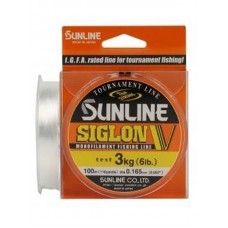 Леска Sunline Siglon V clear 100м 0,165мм 3кг