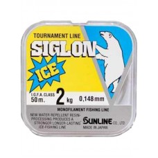Леска Sunline Siglon V ice fishing clear 50м 0,8/0,148мм