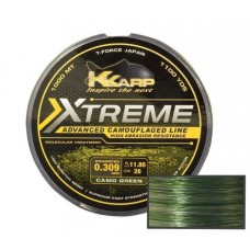 Леска Trabucco K-Karp Xtreme camo green 1000м 0,28мм