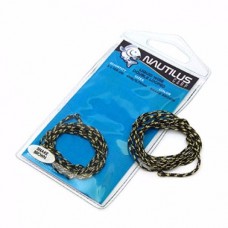 Лидкор Nautilus Supreme liquid wire double looped 40lb 2х1м snake brown