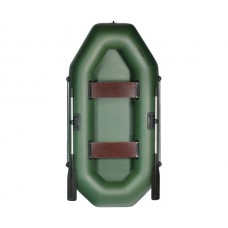 Лодка Мастер лодок Аква Оптима 240 зеленая