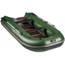 Лодка Мастер лодок Ривьера 3200 СК зеленая