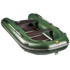 Лодка Мастер лодок Ривьера Максима 3400 СК зеленая